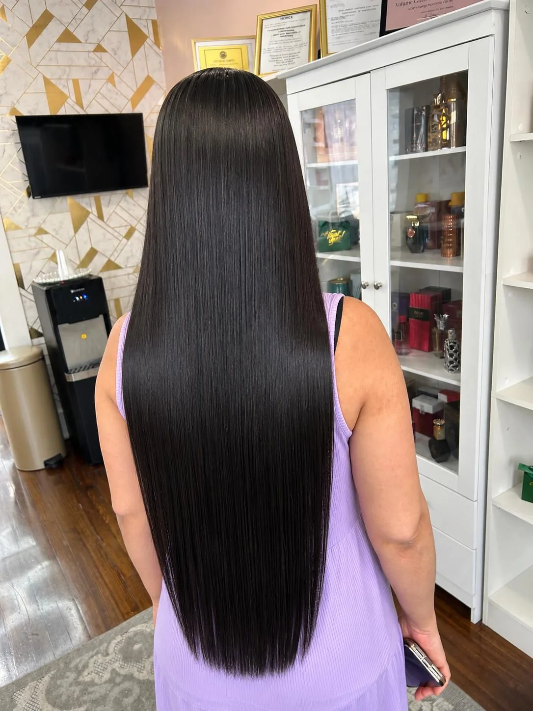 Real Hair result: Silky smoothing result