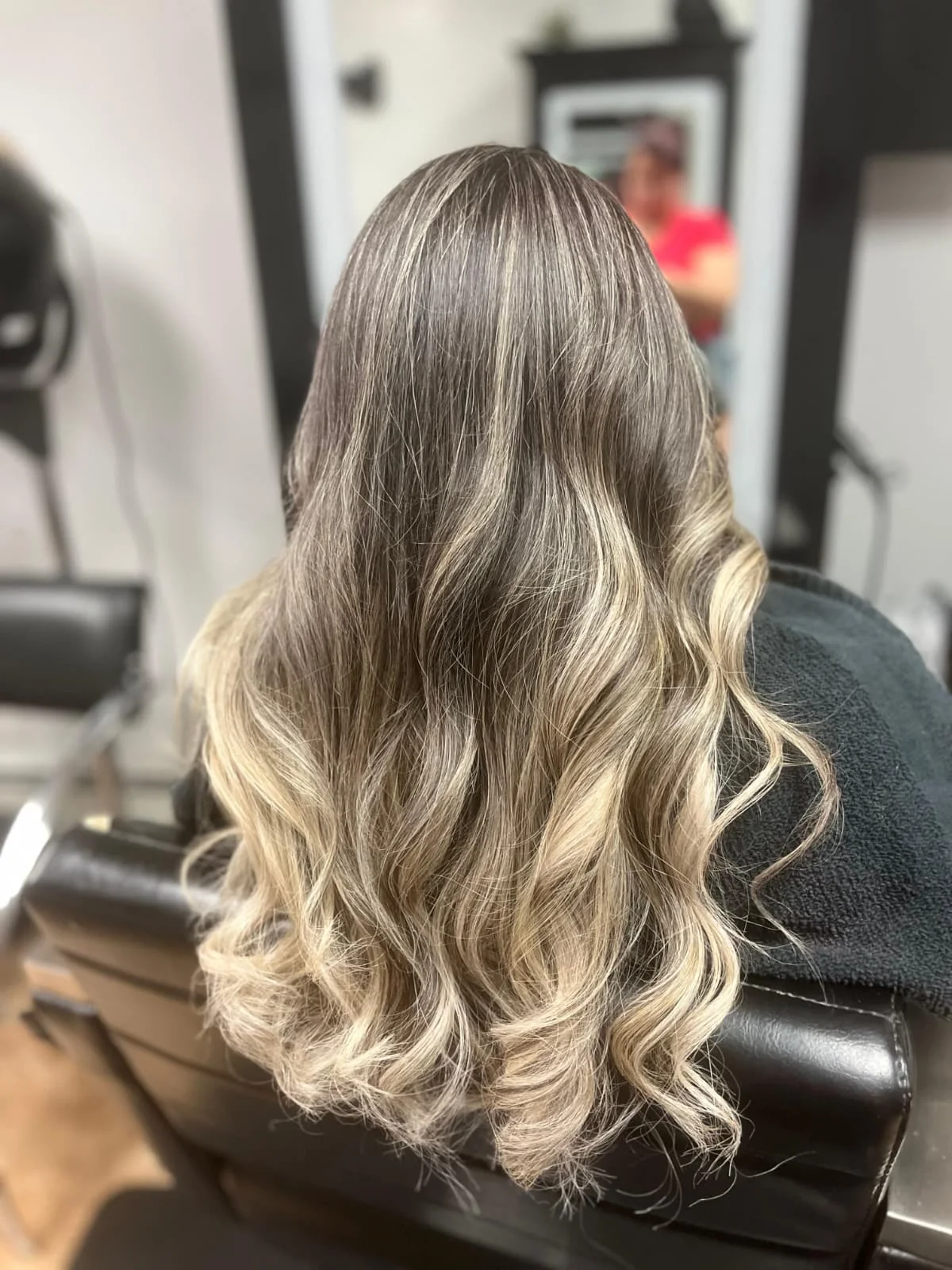 Real Hair result: Soft dimensional waves