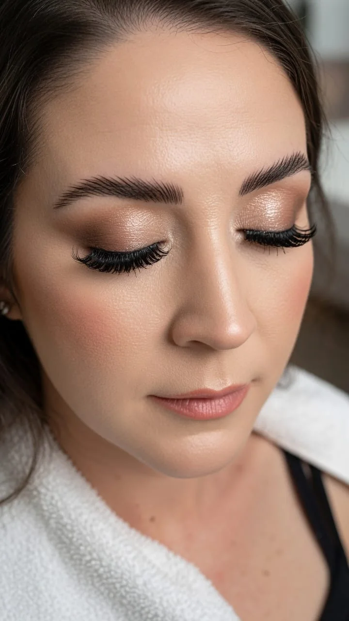Real Makeup result: Soft-glam complexion
